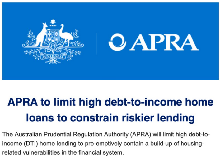 APRA Lending Changes 2025 | Investment Property Professionals Australia wide