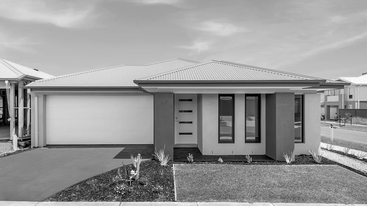 New build house and land home in a new estate
